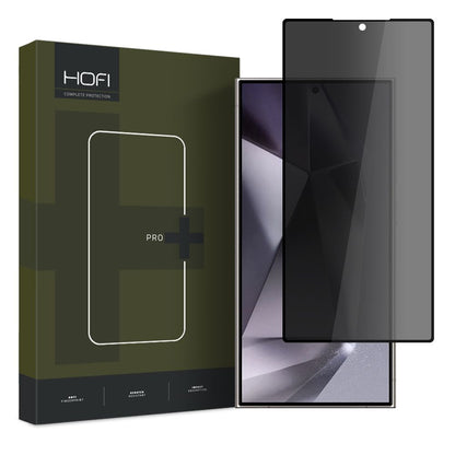 Privacy Screen Protector HOFI PRO+ for Samsung Galaxy S24 Ultra S928, Protective Glass, Full Glue 