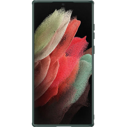 Case for Samsung Galaxy S22 Ultra 5G S908, Nillkin, Textured S, Green 