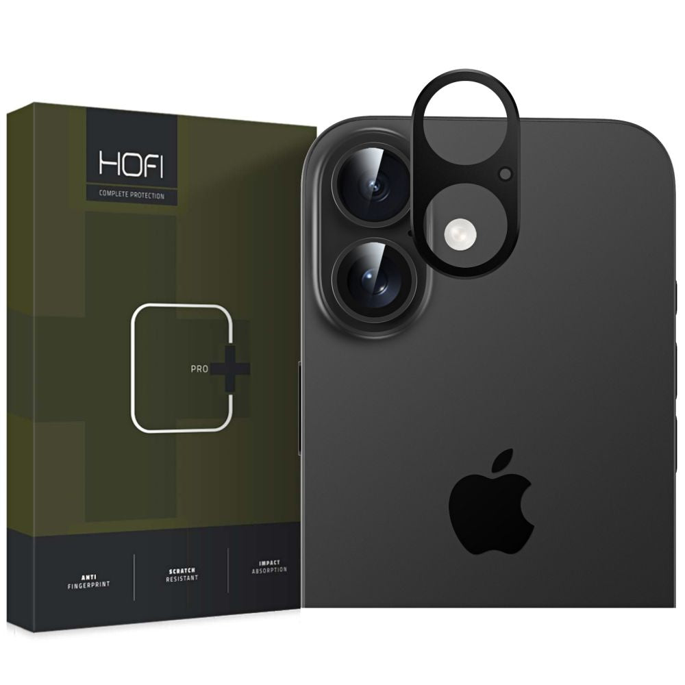 HOFI ALUCAM PRO+ HOFI ALUCAM PRO+ Rear Camera Protective Frame for Apple iPhone 16 Plus / 16, Black 